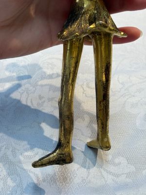 A Chinese gilt bronze figure of a birdman, probably Han — photo 12