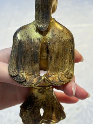 A Chinese gilt bronze figure of a birdman, probably Han — photo 10