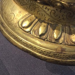 A Chinese gilt bronze figure of Buddha, 18/19th C. — photo 11