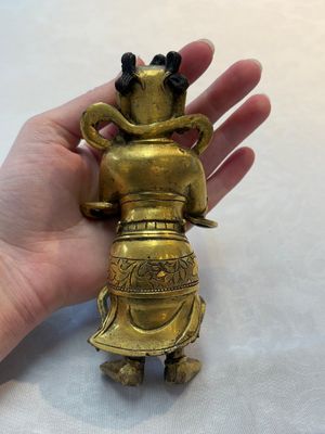 A Chinese gilt-bronze figure of Sudhana, 16/17th C. — 照片 3