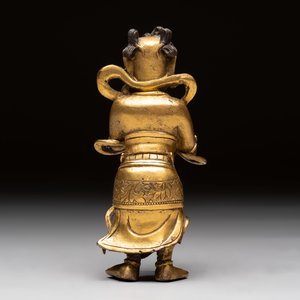 A Chinese gilt-bronze figure of Sudhana, 16/17th C. — 照片 5