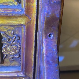 A Chinese gilt carved wood screen for the Straits or Peranakan market, 19th C. — 照片 21