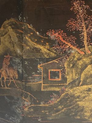 A Chinese gilt lacquer altar piece or 'chanab' for the Straits or Peranakan market, 19/20th C. — 照片 2