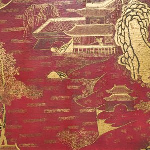 A Chinese gilt-lacquered and painted wooden table screen, Shanxi, 16/17th C. — 照片 13
