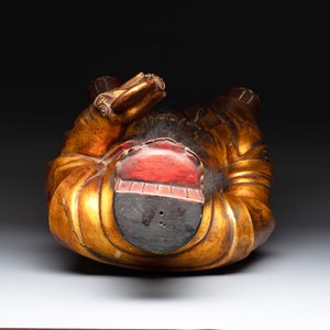 A Chinese gilt-lacquered figure of the star god Lu 祿, 19th C. — photo 6