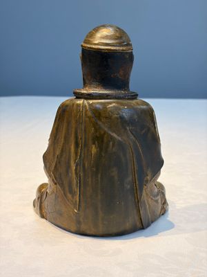 A Chinese gilt-lacquered wooden seated Bodhisattva, Ming — foto 3