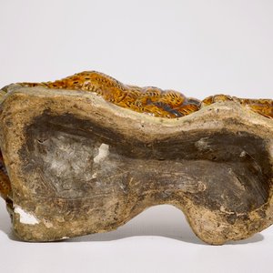 A Chinese glazed stoneware model of a tiger, probably Ming — photo 7