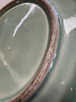 A Chinese green-glazed brush washer, 18th C. — photo 15