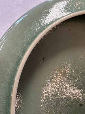 A Chinese green-glazed brush washer, 18th C. — photo 3