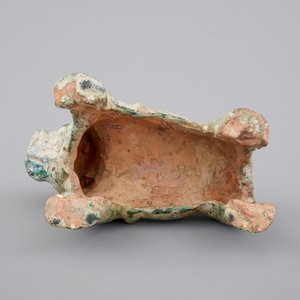 A Chinese green glazed pottery figure of a dog, presumably Han Dynasty — 照片 7