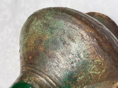 A Chinese green-glazed pottery vase — photo 7