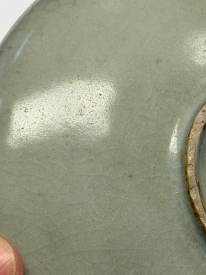 A Chinese green 'Jun' plate, Jin — 照片 3