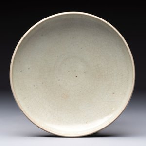 A Chinese green 'Jun' plate, Jin — 照片 1