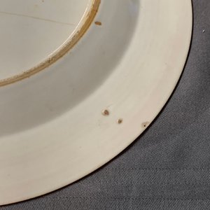A Chinese grisaille 'immortals and tiger' plate and a pair of 'jesuit' cups and saucers, Qianlong — 照片 15