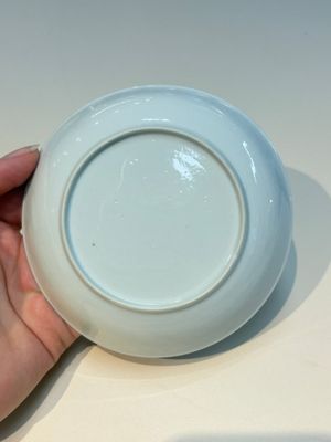 A Chinese grisaille semi-erotic 'La Nourriture' nine-piece tea service, Qianlong — foto 50