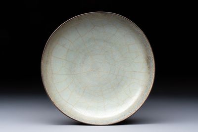 A Chinese guan-type dish, Yuan/Ming