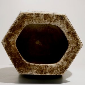 A Chinese hexagonal vase with qianjiang cai design, 19/20th C. — 照片 5