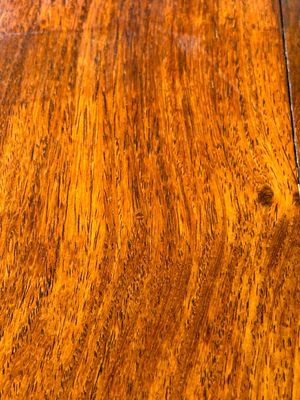 A Chinese huanghuali wooden two-drawer recessed-leg table, 19/20th C. — 照片 6