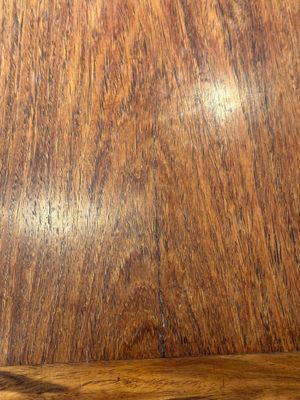 A Chinese huanghuali wooden two-drawer recessed-leg table, 19/20th C. — 照片 10