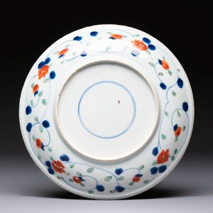 A Chinese Imari-style 'Dragon and Phoenix' plate, Kangxi — photo 2