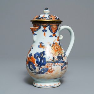 A Chinese Imari-style jug and cover, Kangxi/Qianlong — 照片 1