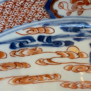 A Chinese Imari-style 'Xi Xiang Ji' dish, Kangxi — photo 6