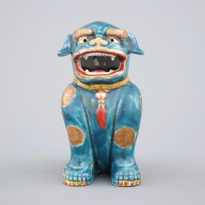 Een Chinese wierookbrander in de vorm van een hond, 18/19e eeuw — foto 5