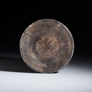 A Chinese incised hongmu brush pot — photo 6