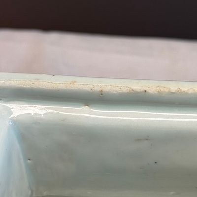 A Chinese inscribed blue and white two-handled 'Immortals' censer — foto 21