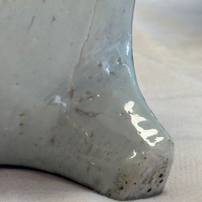 A Chinese inscribed blue and white two-handled 'Immortals' censer — foto 25