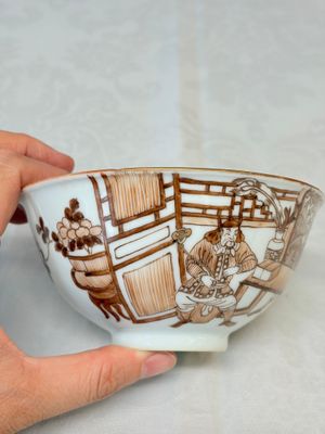 A Chinese iron-red-decorated bowl with narrative design — foto 4