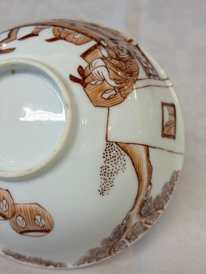 A Chinese iron-red-decorated bowl with narrative design — foto 8