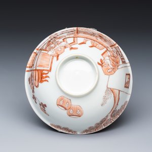 A Chinese iron-red-decorated bowl with narrative design — foto 7