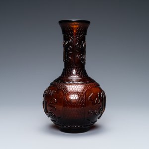 A Chinese Islamic market Beijing glass vase inscribed 'Allah' and 'Muhammad the Prophet', 18/19th C. — 照片 6