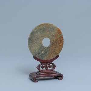 A Chinese jade bi disc, Warring States period or later — 照片 1