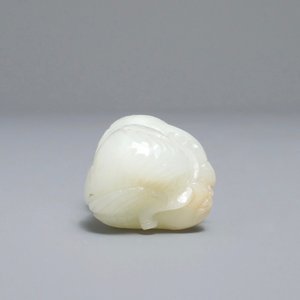 A Chinese jade group of two ducks, 19/20th C. — 照片 11