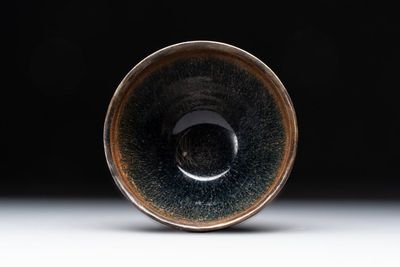 A Chinese Jian 'hare fur' tea bowl, Song