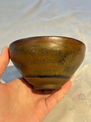 A Chinese Jian 'Hare Fur' tea bowl, Song — photo 1