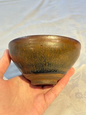 A Chinese Jian 'Hare Fur' tea bowl, Song — photo 3