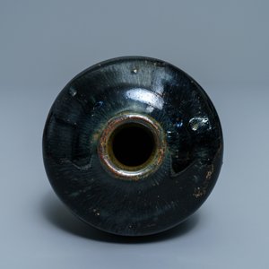 A Chinese Jian 'hare's fur' black-glazed jar, Song — photo 6