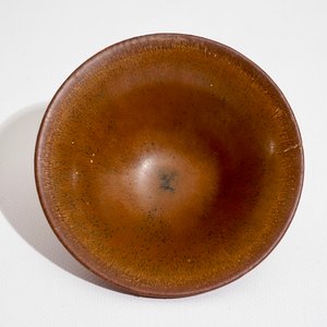 A Chinese Jian russet brown glazed tea bowl, Song — photo 1