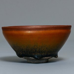 A Chinese jianyao 'hare's fur' tea bowl, Song — photo 2