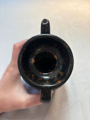 A Chinese Jizhou tortoiseshell-glazed tea bowl, a ewer and a black-glazed vase, Jin and later — foto 11