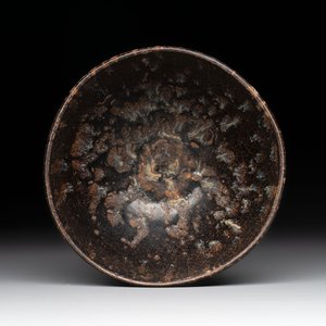 A Chinese Jizhou tortoiseshell-glazed tea bowl, Southern Song — foto 1