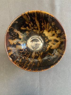 A Chinese Jizhou tortoiseshell-glazed tea bowl, Southern Song — photo 1