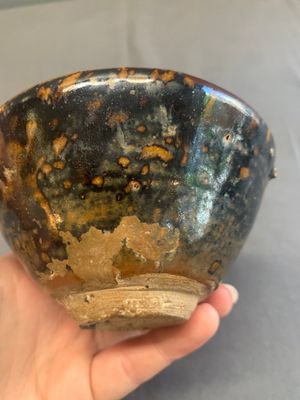 A Chinese Jizhou tortoiseshell-glazed tea bowl, Southern Song — photo 3