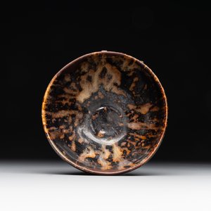 A Chinese Jizhou tortoiseshell-glazed tea bowl, Southern Song — photo 3