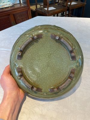 A Chinese Jun-glazed narcissus bowl, probably Ming — photo 4