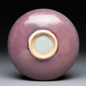 A Chinese 'jun' plate, Ming or later — photo 2