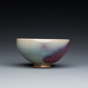 A Chinese junyao purple-splashed bowl, Ming or later — photo 5